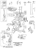 Page C Diagram and Parts List for 8965-1  Briggs and Stratton Generator